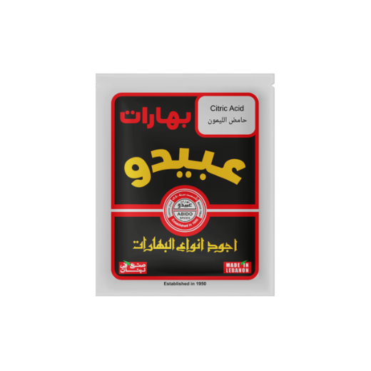 P10277 Abido Citric Acid 12X50g