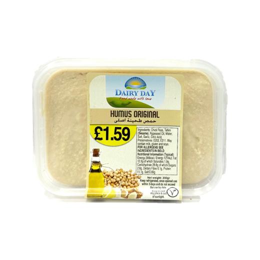 P10564 Dairy Day Hummus Tahine 200g