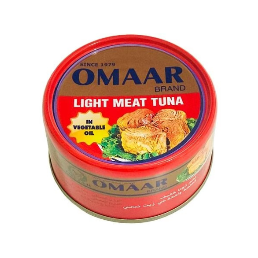 P11437 Omar Light Meat Tuna in sunflower oil