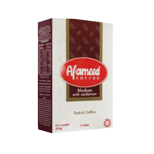 P12053 Al Ameed Ground Coffee With Cardamon 24X200g