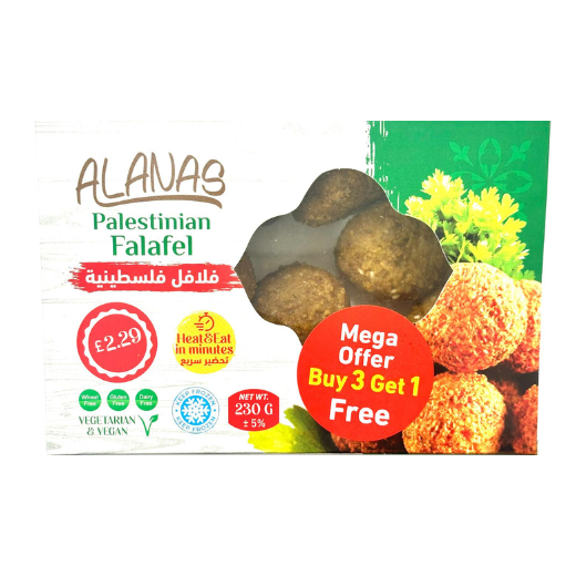 P12123 Alnas Falafel Palestinian 16X230g