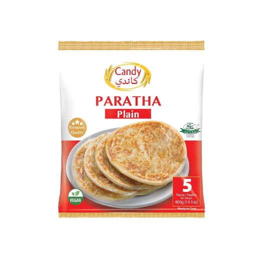 P12134 Candy Frozen Paratha Plain 5 Pcs