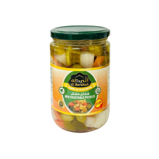 P12408 AL Barakah Mix Vegetable Pickles 12x660g 1