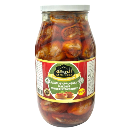 P12421 AL Barakah Makdous Stuffed with Extra Walnut 4x2.8kg 1