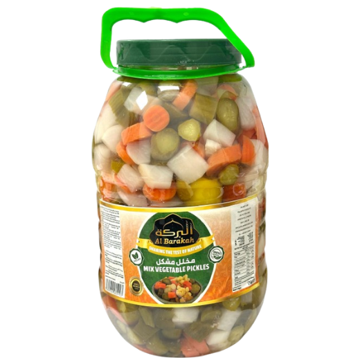 P12428 AL Barakah Mix Vegetable Pickles 4x3.7kg 1