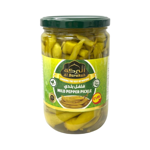 P12431 AL Barakah Mild Pepper Pickle 12x660g 1