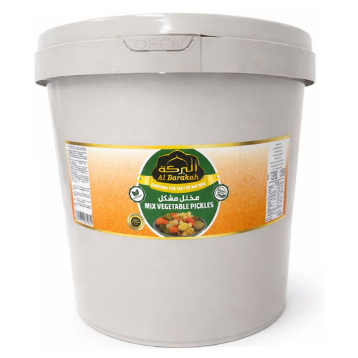 P12442 AL Barakah Mix Vegetable Pickles 10kg 1