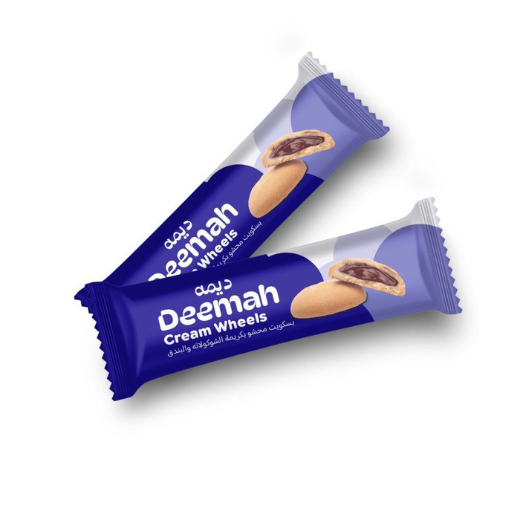 P12466 DMH Cream Wheels Choco 4x12x60g 1