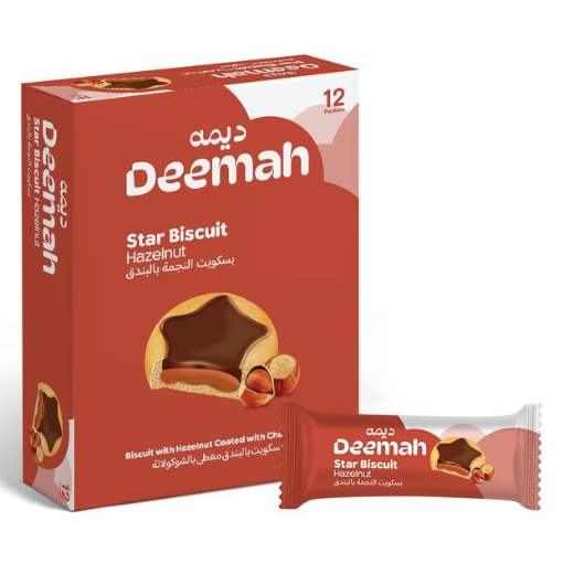 P12467 DMH Hazelnut Star Biscuit 12x12x27g 1